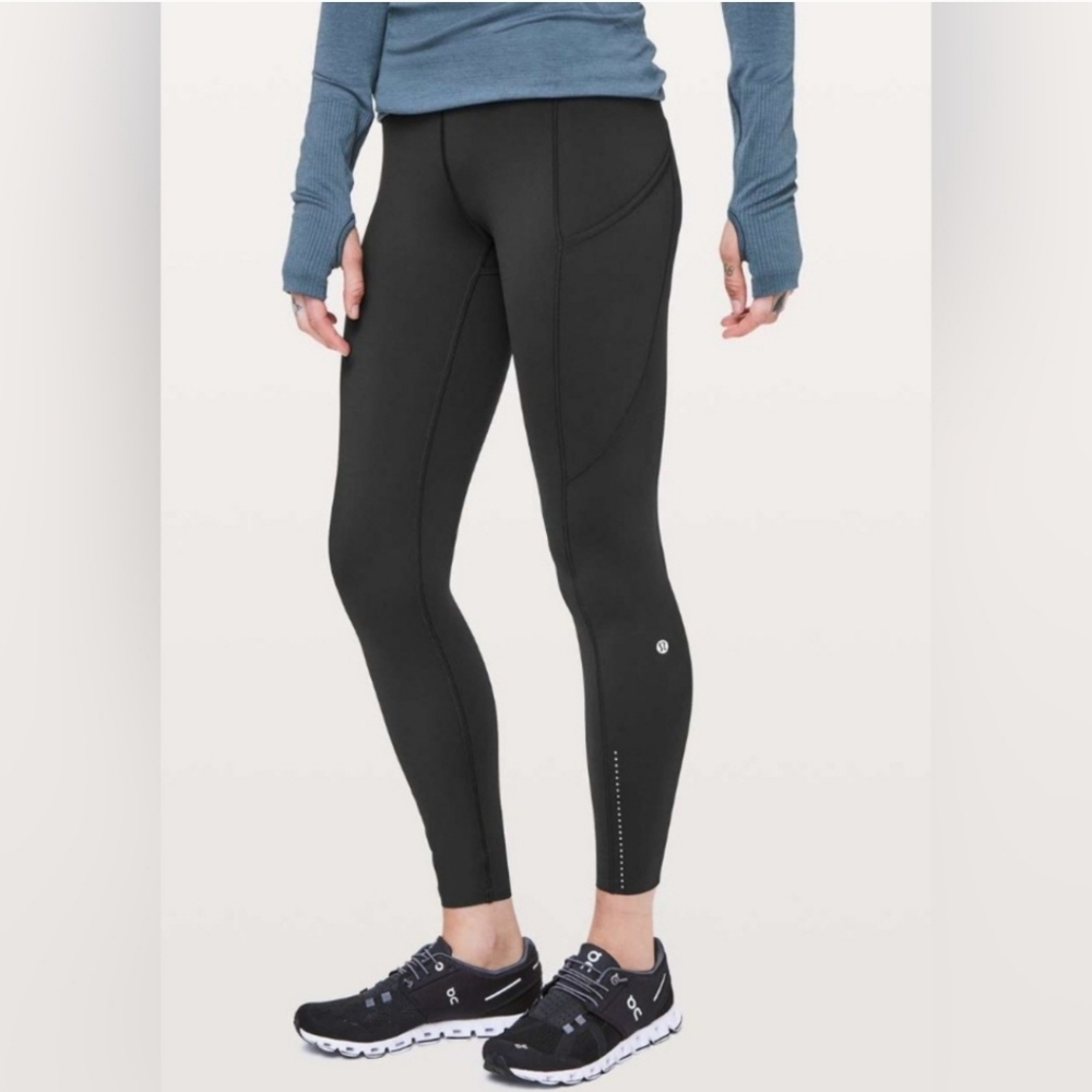 Lululemon Fast And Free 7/8 NULUX Leggings - Picture 1 of 8